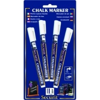 Marker Creta Mic 1-2mm Alb SET 4