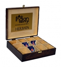 Cutie lemn pentru plicuri ceai / WoodTea Box